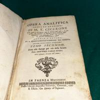 OPERA ANALITICA DI M. T. CICERONE