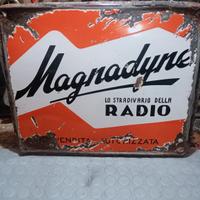 insegna smaltata vintage 