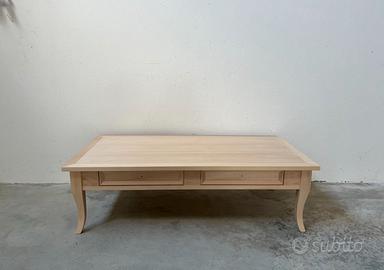 Mobile tavolino da salotto soggiorno in legno