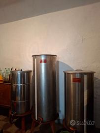 Serbatoio in acciaio inox LT.150  LT.200