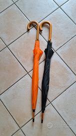 2 ombrelli in legno