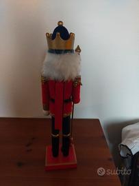 coppia Schiaccianoci soldatini legno