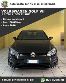 Volkswagen Golf 1.6 TDI 110 CV 5p. R Line BlueMoti