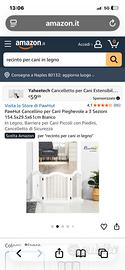 Recinto per cani