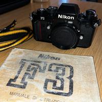 FOTOCAMERA ANALOGICA NIKON F3.