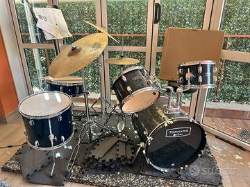 Batteria serie Tornado by Mapex con pelli mesh