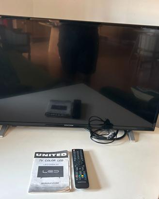 TV Color LED, 39" Marca United