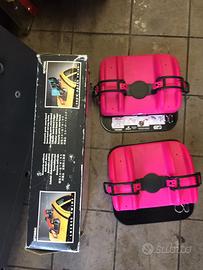 Portasci magnetici auto fucsia