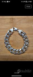 bracciale in argento 925 peso 101.75 grammi 