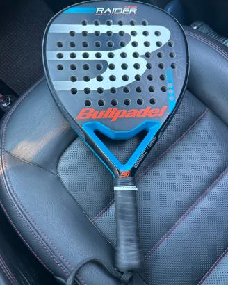 Racchetta padel bullpadell raider power carbon