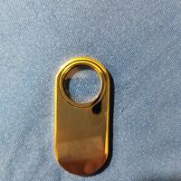 lente da scrivania in ottone