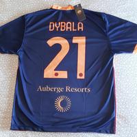 Maglia As ROMA Dybala 21 Calcio *Ufficiale NUOVA L