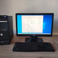 PC HP Intel i7 2600, 4GB RAM, 1 TB HD, monitor 22"