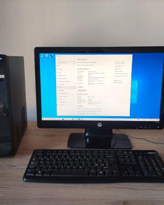 PC HP Intel i7 2600, 4GB RAM, 1 TB HD, monitor 22"