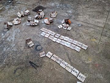 NUMERI  IN LEGNO  VINTAGE!!!!