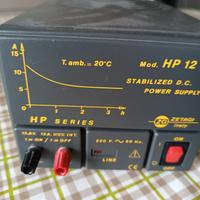 Alimentatore Stabilizzato ZG Modello HP12. 