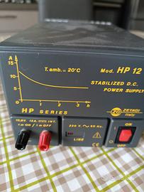 Alimentatore Stabilizzato ZG Modello HP12. 