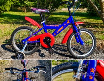 Bici Bimbo BLU 16" Trubbiani – Come NUOVA!