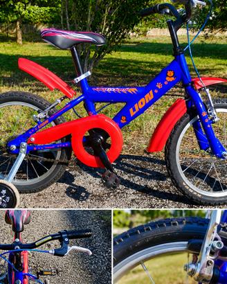 Bici Bimbo BLU 16" Trubbiani – Come NUOVA!