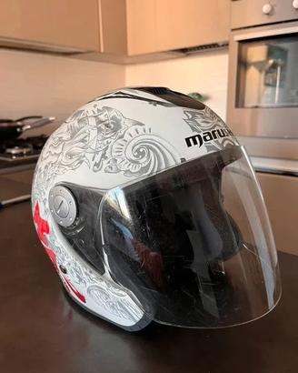 Casco moto/scooter Marushin – taglia M – usato