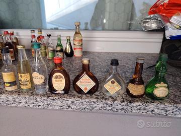 bottiglie mignon anni 70-80