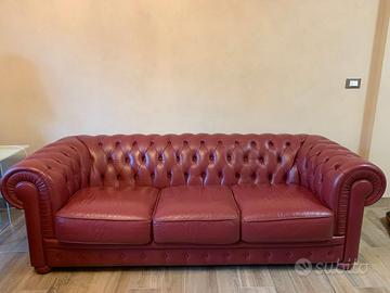 Divani in pelle marca Bruma 3 posti e 2 posti