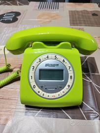 telefono fisso Sirio verde