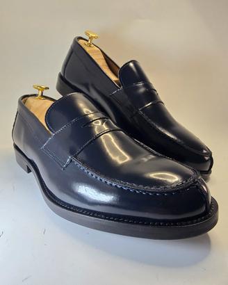 Baldinini mocassini uomo pelle nera – Made in Ital