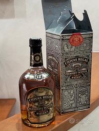 Whisky Chivas Regal 12 Anni - Vintage Anni 80- Box