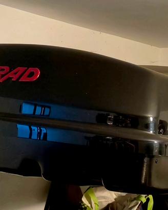 Farad 1-9531 N/7 Nero lucido Box Auto, 680 Litri