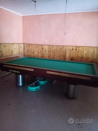 BILIARDO SCHIAVON CON LAMPADE