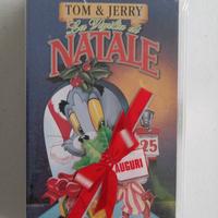 VHS da collezione Tom & Jerry la vigilia di Natale