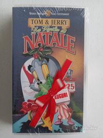 VHS da collezione Tom & Jerry la vigilia di Natale