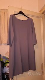 Vestito Lungo Seventy Sergio Tegon Grigio