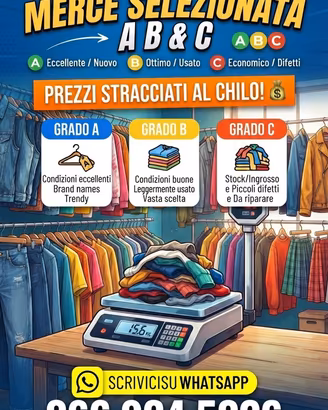 📦 STOCK E VESTITI A KG PER LA TUA RIVENDITA!