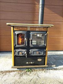 stufa cucina a legna