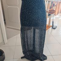 Gonna lunga con spacco a destra di H&M