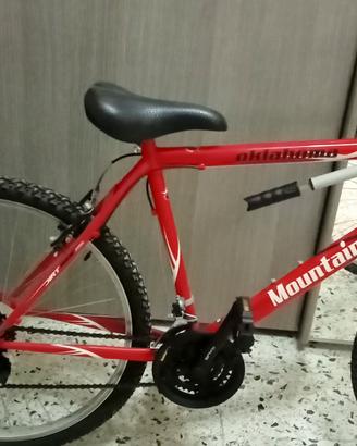 La bici è nuova, solo le ruote sono sgonfie per 10