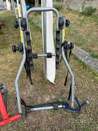 Portabici e rullo per allenamento