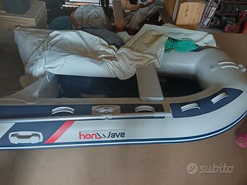 Gommone nuovo 3 posti Honda con motore elettrico