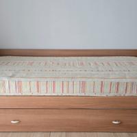 letto singolo con secondo letto a cassetto