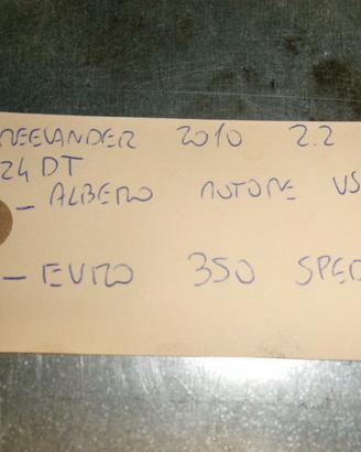 Albero motore land rover freelander 22td 224dt