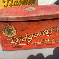 Scatola di latta vintage