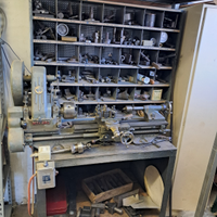 Tornio myford e pressa manuale cn acessori