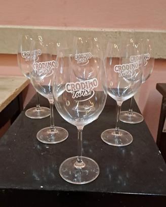Set da 6 bicchieri marchiati Crodino twist, 47cl