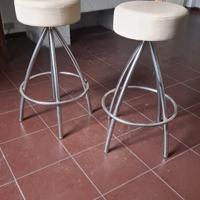sgabelli alti da cucina acciaio/imbottiti usati