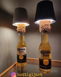 Lampada LED da tavolo bottiglia birra Corona Extra