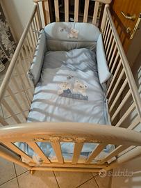 lettino per bambini della PALI in legno