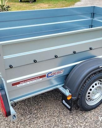 CARRELLO RIMORCHIO CRESCI PT6CA RAMPA DI SALITA