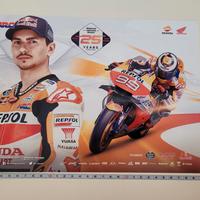  Jorge Lorenzo 99 Honda Ufficiale 2019 poster